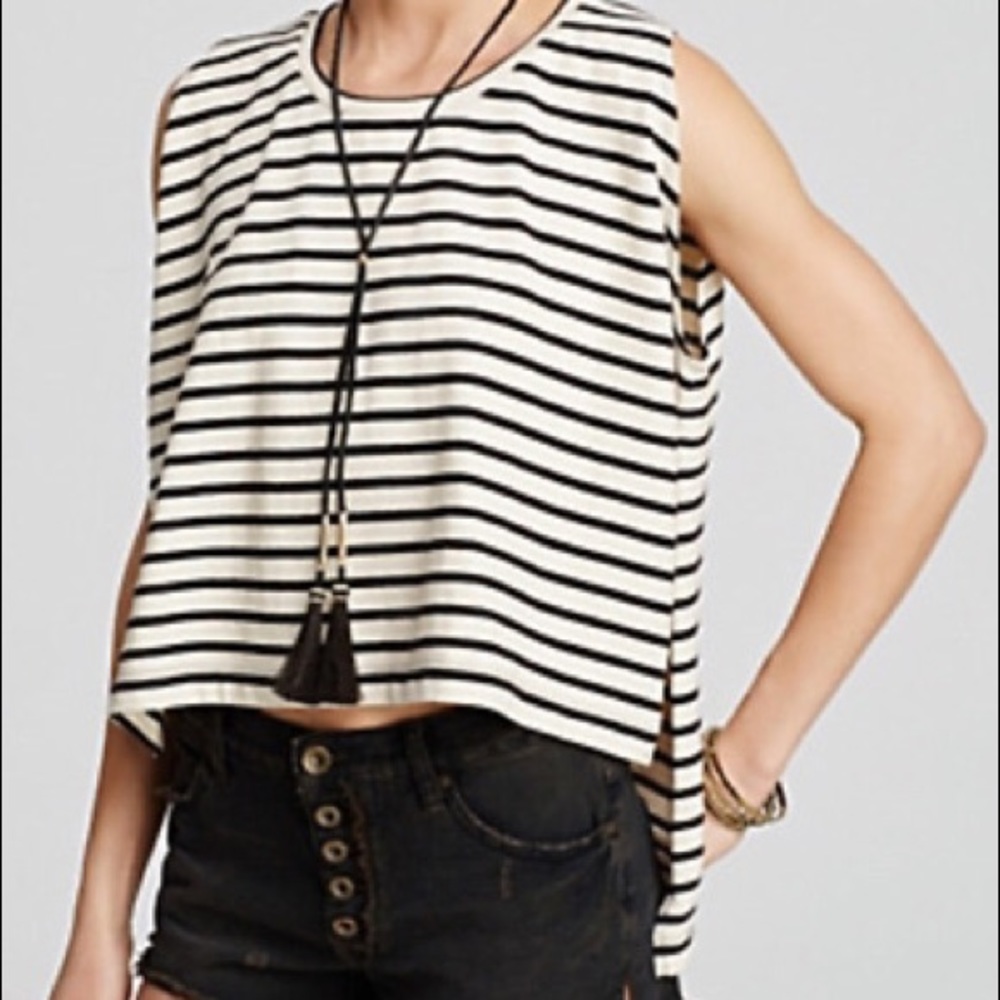 Free People “ we the free” muscle tank NWT